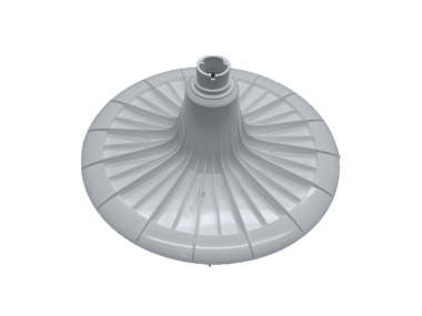 LED light plastic part